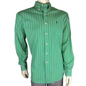 NWOT Polo by Ralph Lauren Colorful L/S Casual Button Down Classic Fit XL